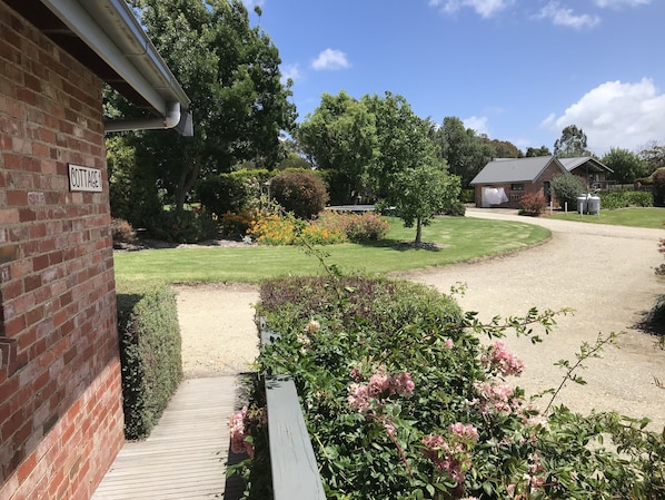 Cottage, 2 Bedrooms, Garden View | Balcony view - Prom Coast Holiday Lodge (Fish Creek)