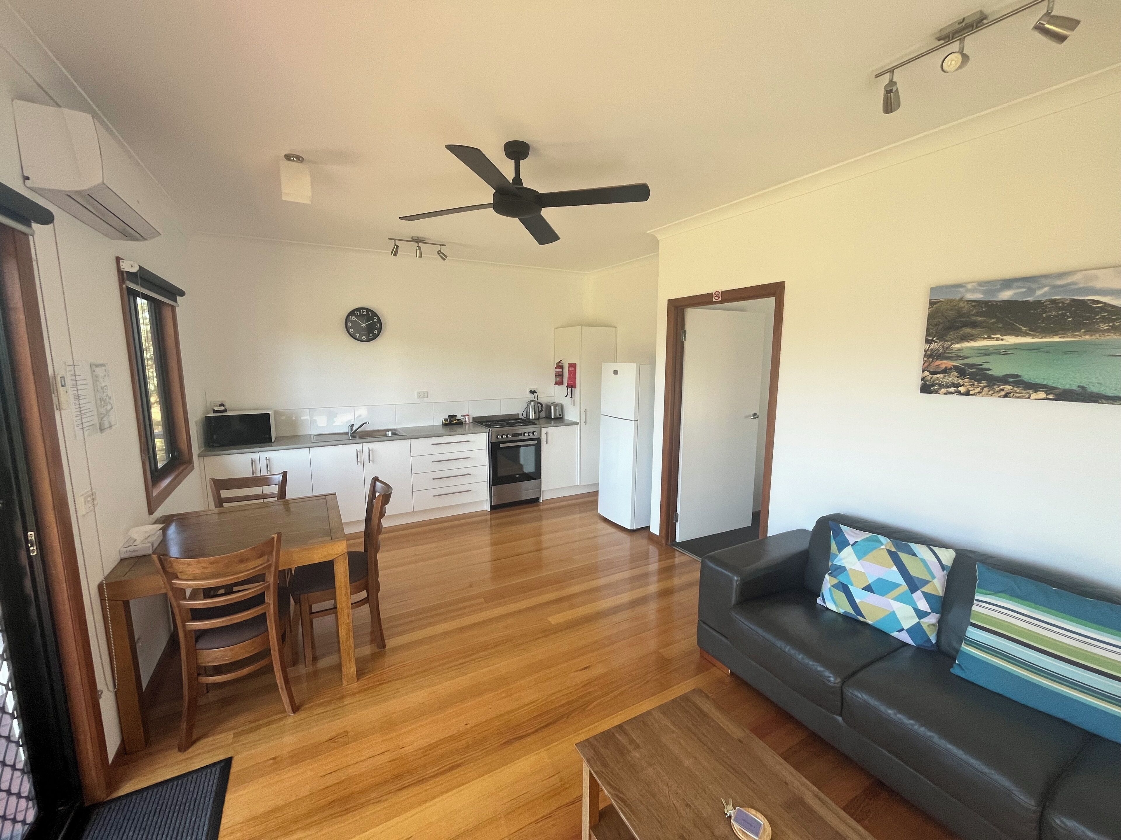 Cottage, 1 Bedroom, Accessible | Living area | LED TV, DVD player