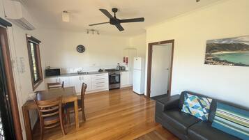 Cottage, 1 Bedroom, Accessible | Living area | LED TV, DVD player