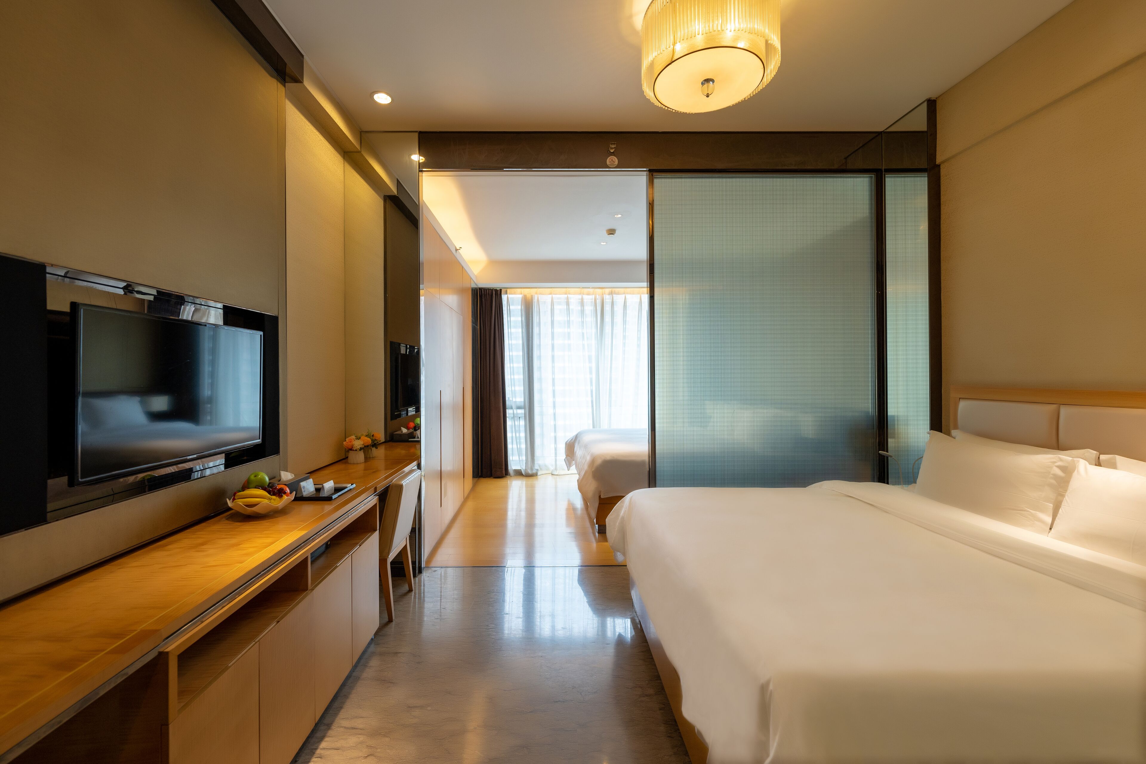 Kimper Business Twin Room Apartment | Premium bedding, blackout curtains, free WiFi, bed sheets