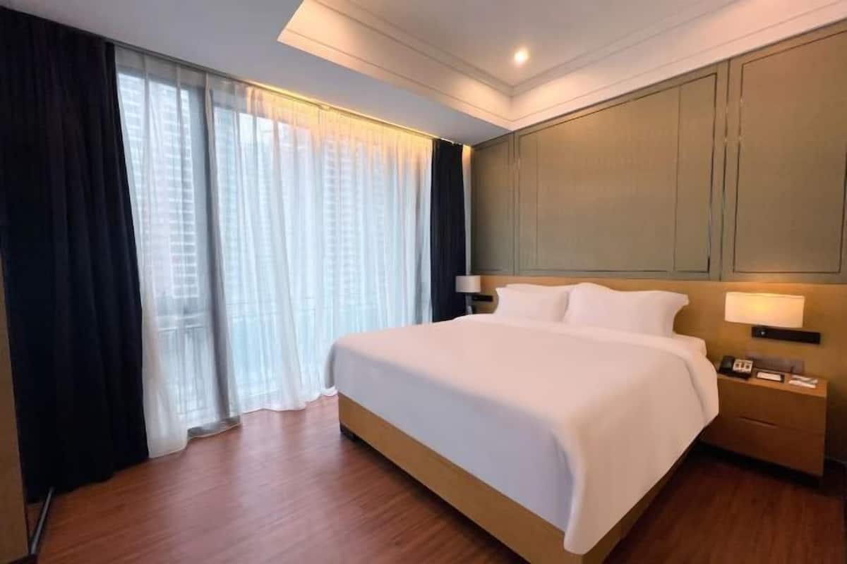 20 chambres, literie de qualité supérieure, rideaux occultants