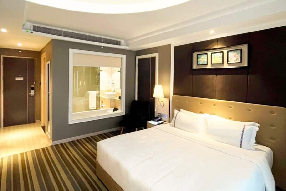 In-room safe, blackout drapes, iron/ironing board (on request)