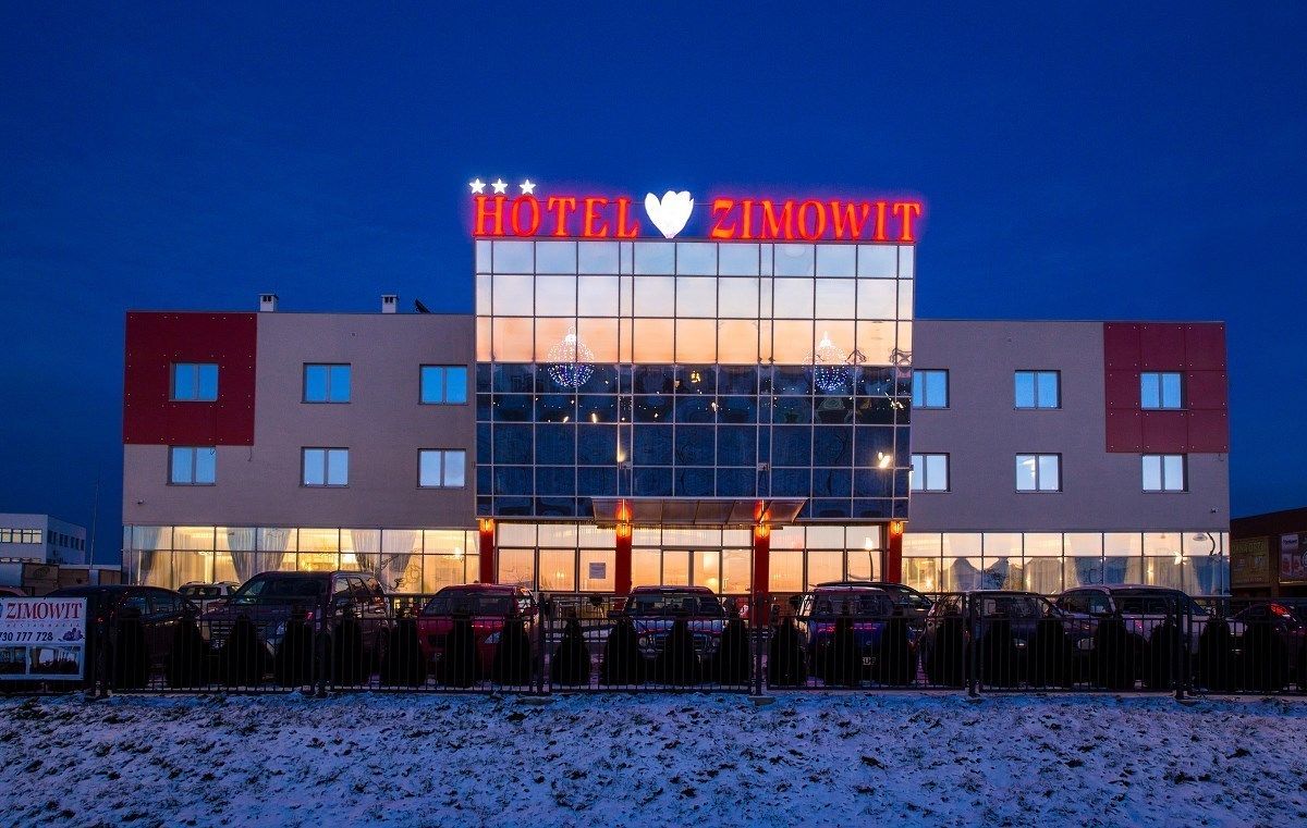 front of property – evening/night