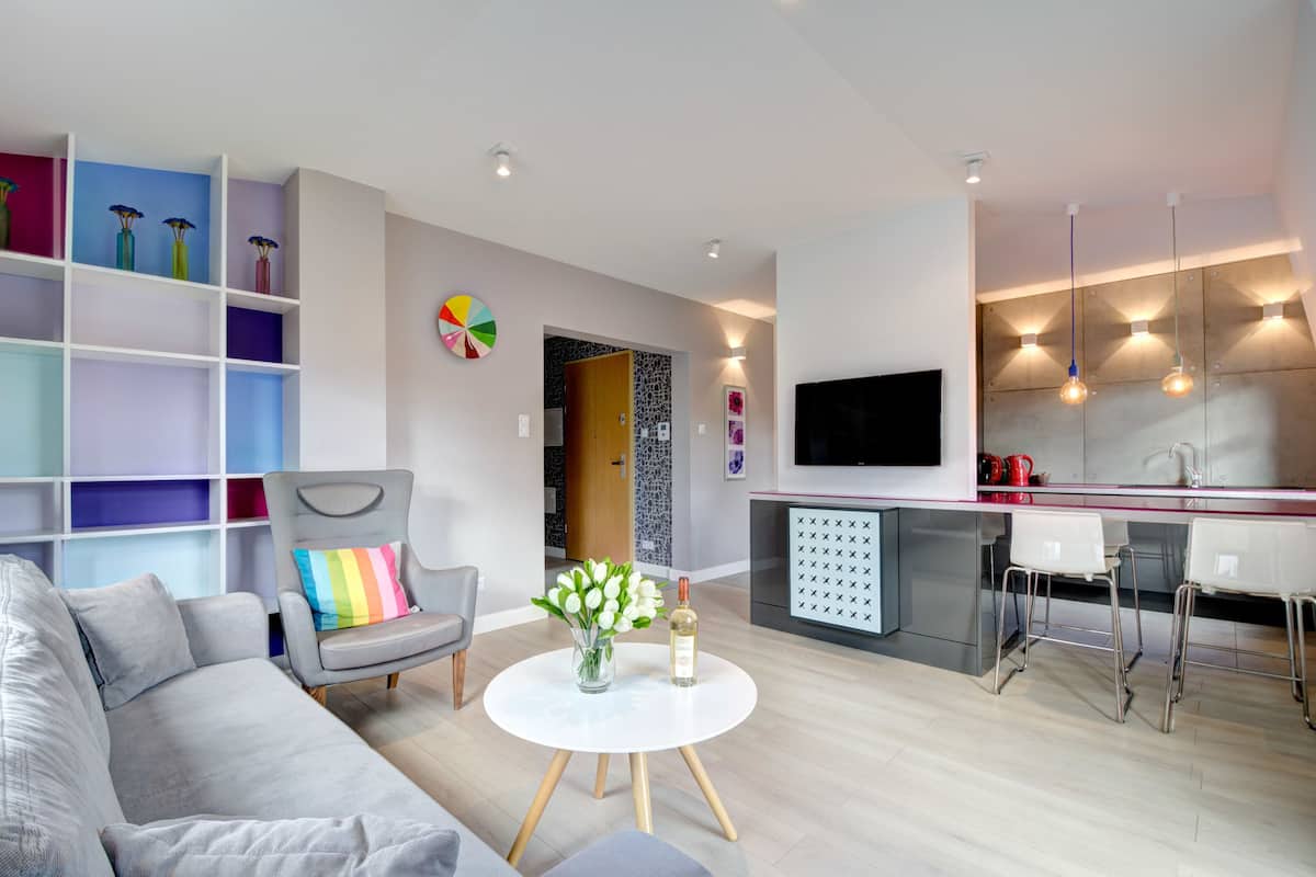 Superior Apartment, 1 Bedroom, Balcony (4 adults) | Individually decorated, individually furnished, iron/ironing board