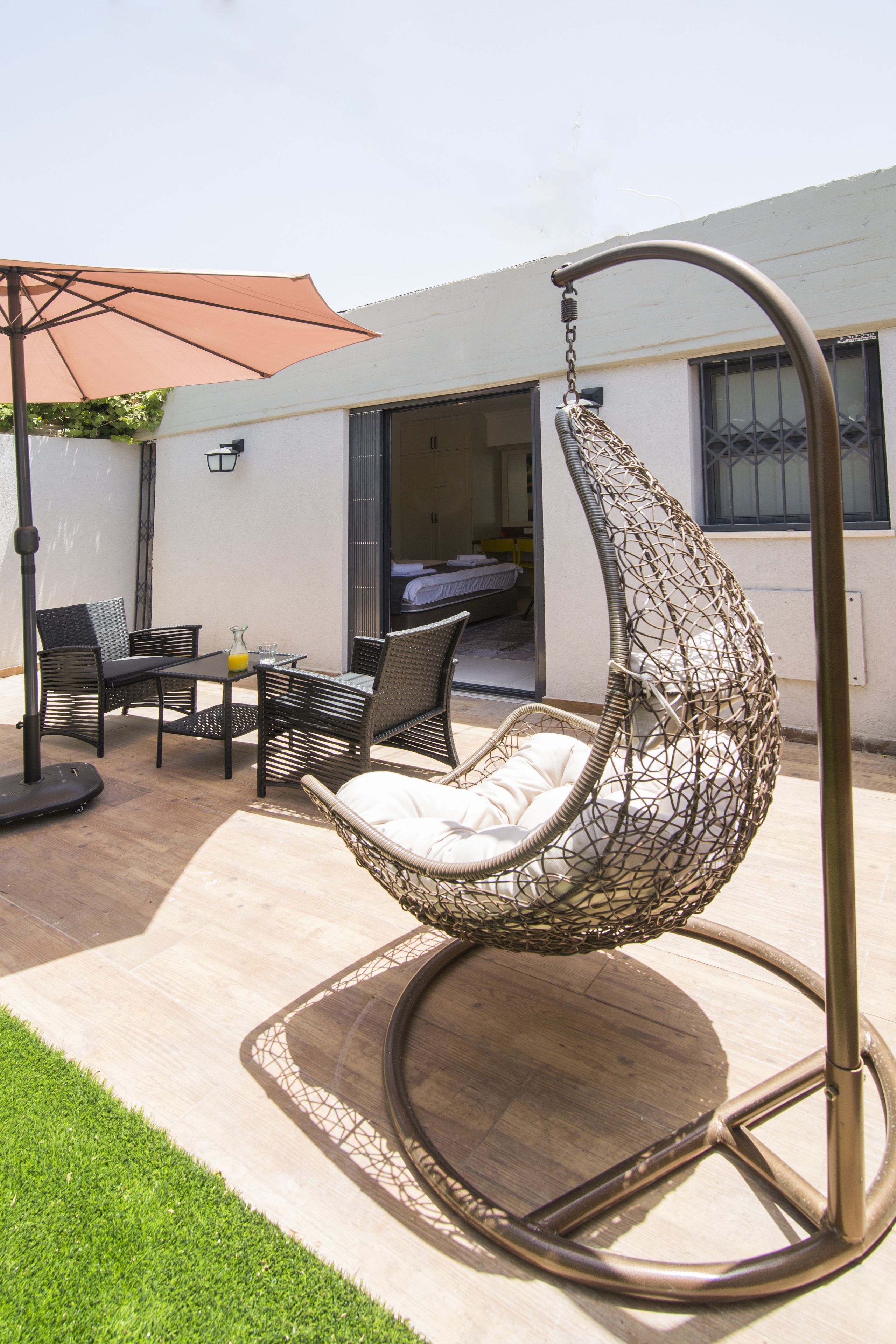 Deluxe-Studiosuite, 1 Queen-Bett, Terrasse | Terrasse/Patio