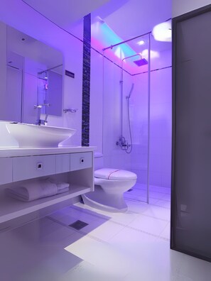 Combinazione doccia/vasca, vasca da bagno a immersione totale