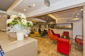 Sala de estar en el lobby