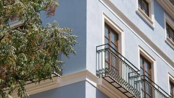 Majoituspaikan julkisivu