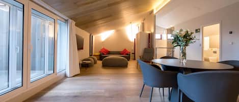 Deluxe-Penthouse, Terrasse, Stadtblick