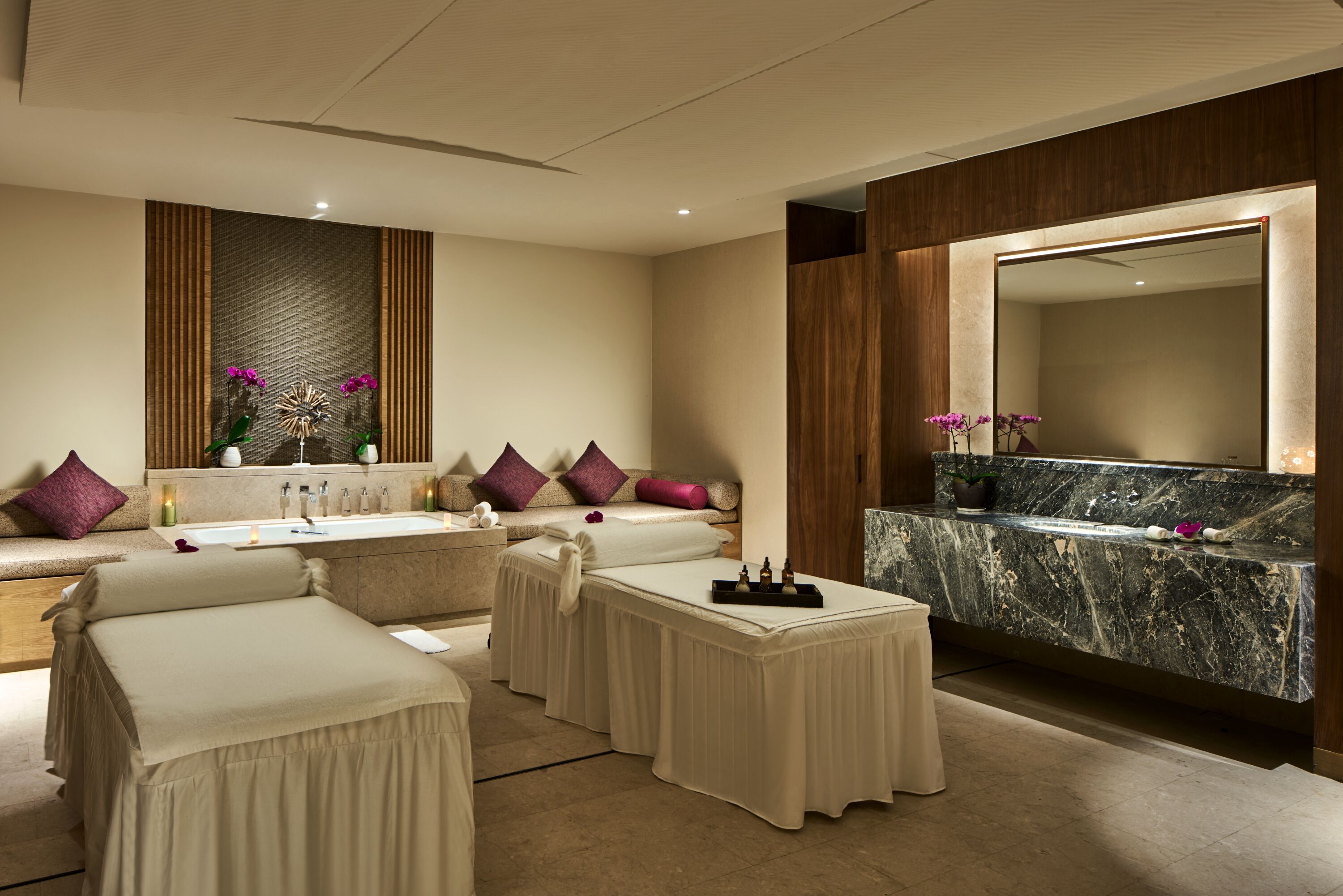 Body treatments, body scrubs, facials, reflexology