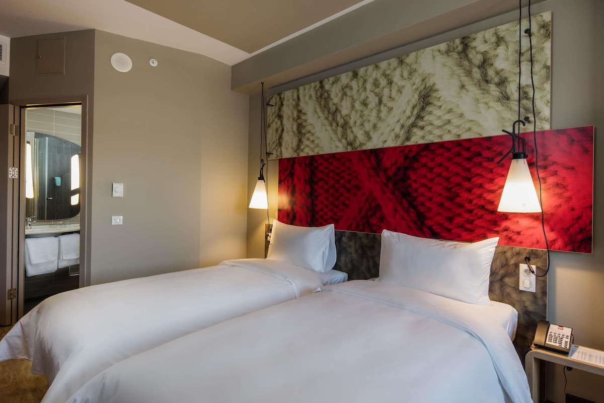 Chambre Standard, 2 lits une place