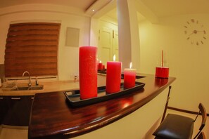 Apartemen (AC) | Dapur pribadi | Mesin pembuat kopi/teh