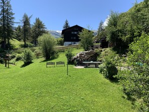 Garden view - Appartements Zermatt Paradies (Zermatt)