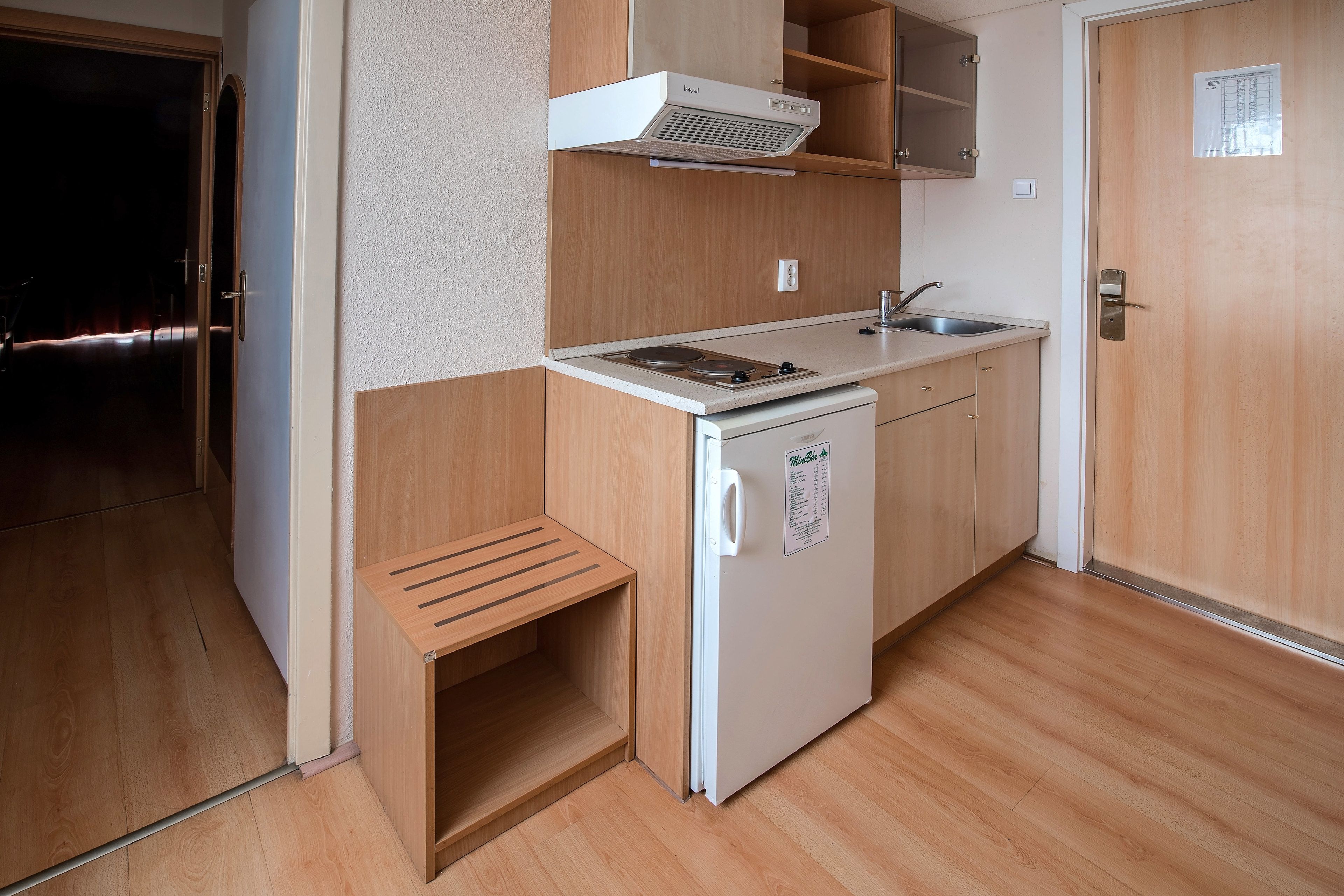 premium apartment, 1 queen bed with sofa bed, non smoking | private kitchen | fridge