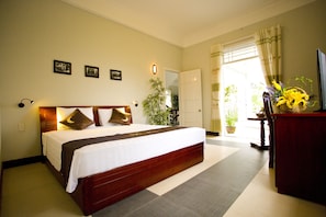 Minibar, lydisolering, gratis Wi-Fi