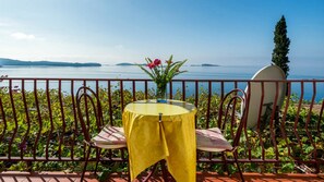 Apartment (Guest House Fontana - One Bedroom Apa) | Balcony - Guest House Fontana (Zupa dubrovacka)