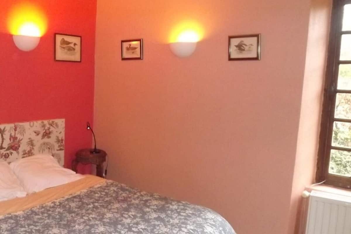 Doppelzimmer, eigenes Bad, Gartenblick