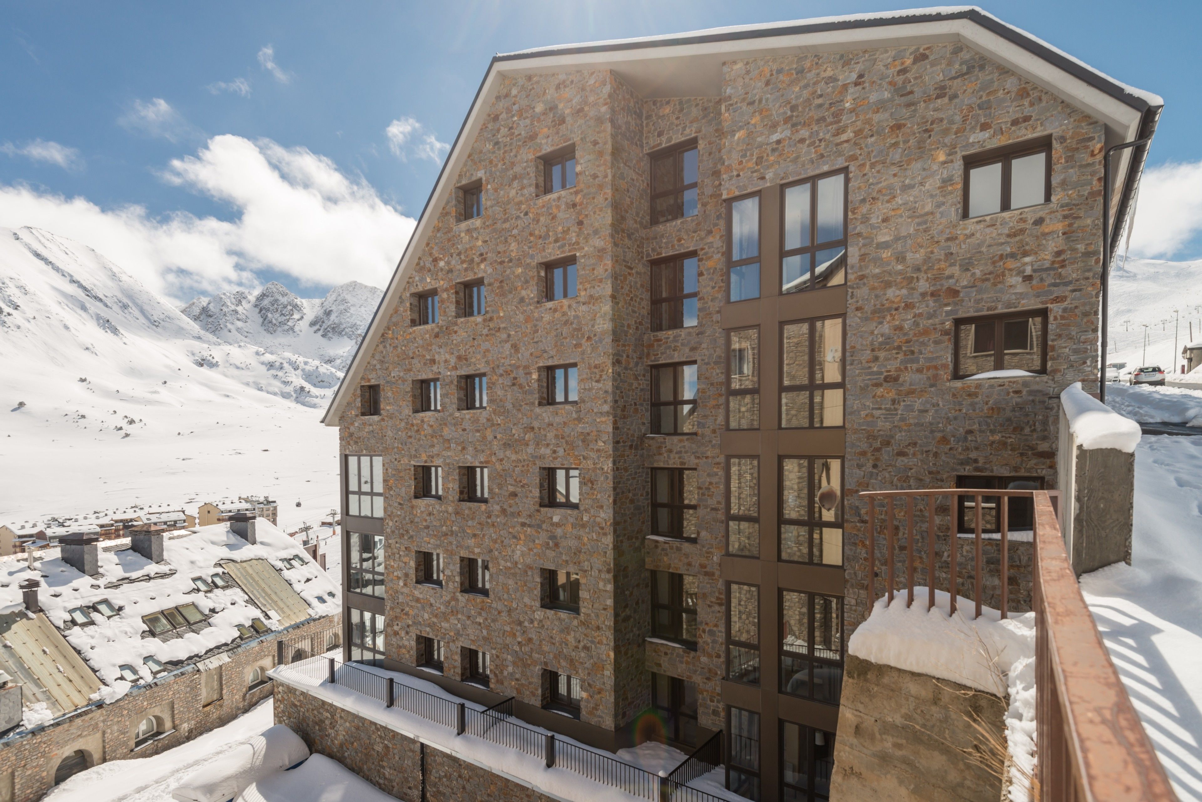 Façade de l’hébergement