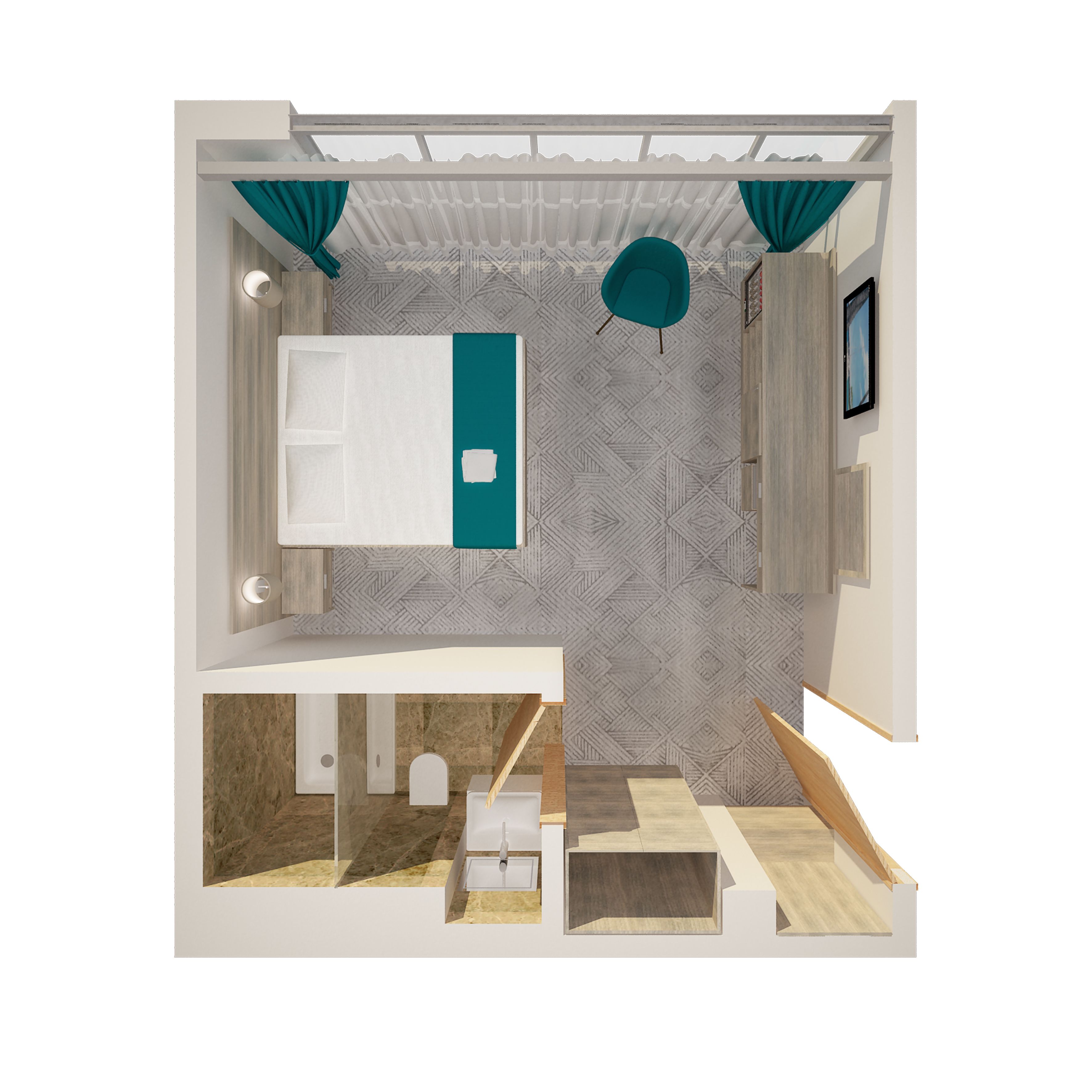 مخطط تصميم الطابق