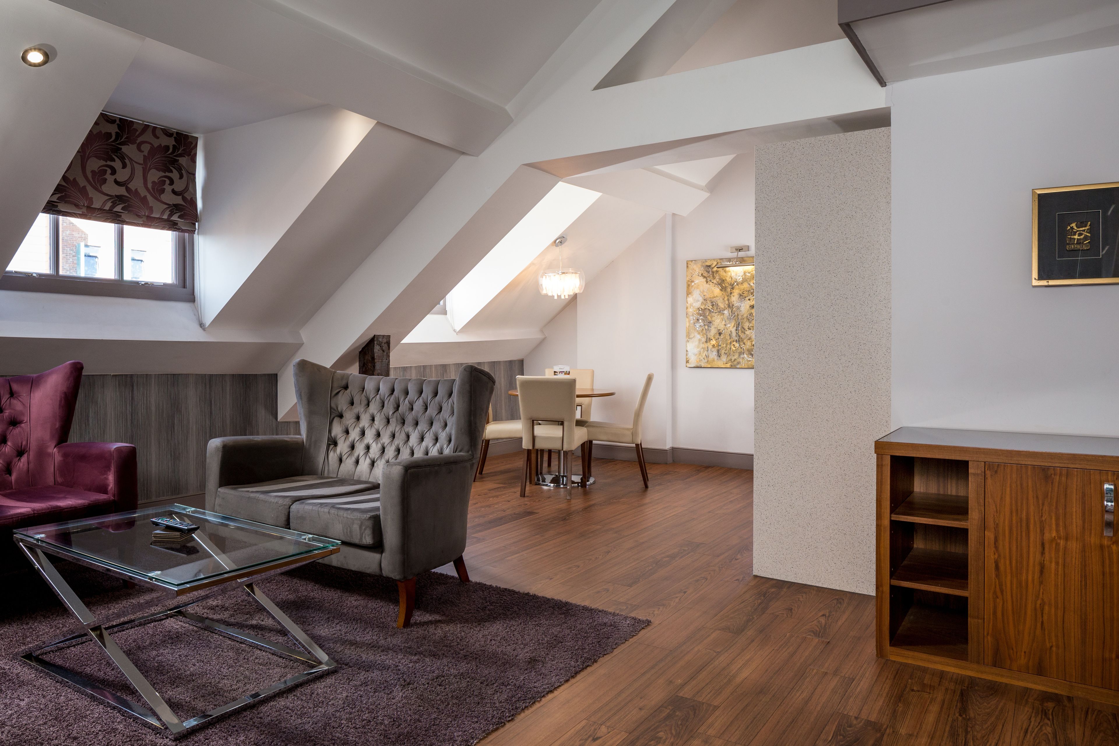 Penthouse Suite-Friar House | Living area | Flat-screen TV