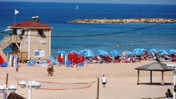 Beach nearby, white sand