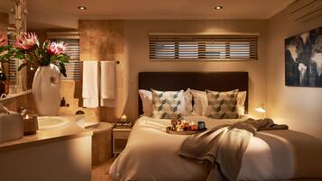 客房, 1 間臥室 | 1 間睡房、高級寢具、房內夾萬、書桌