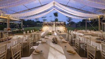 Indoor wedding