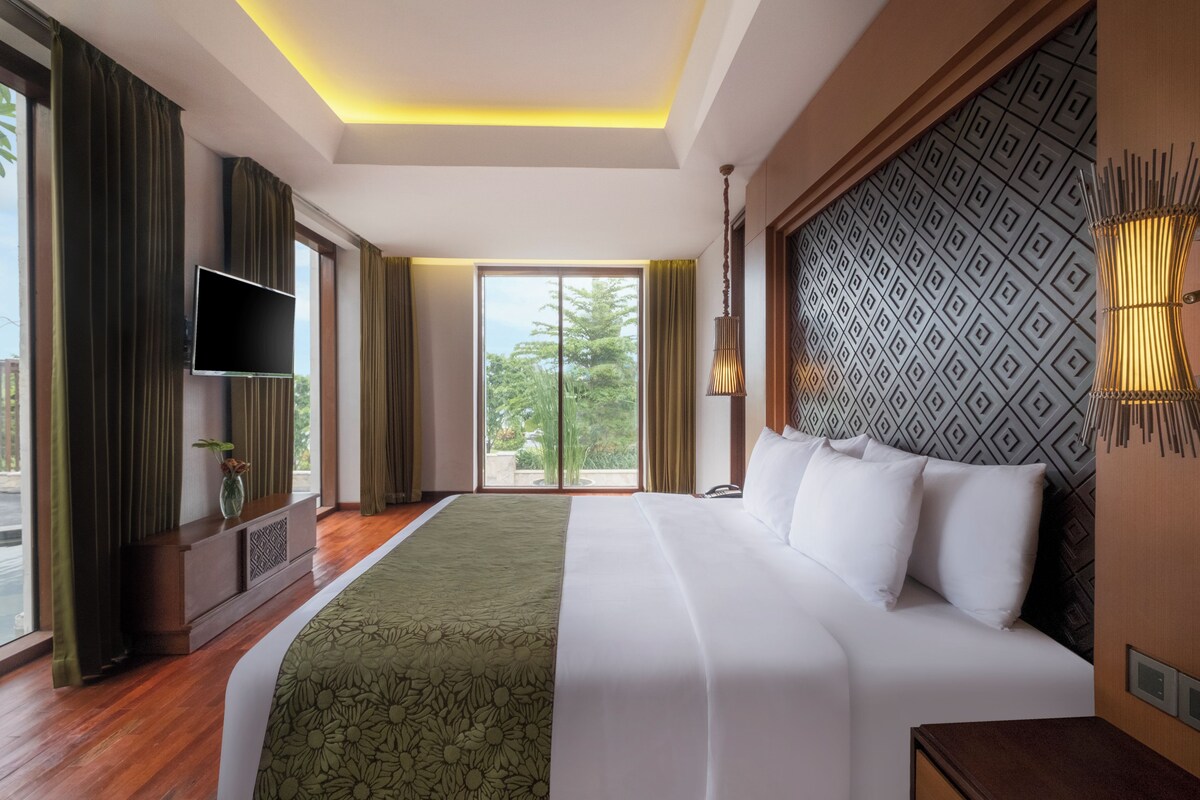 Suite, 1 Queen-Bett, Stadtblick