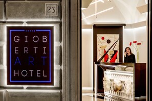 Reception - Gioberti Art Hotel (Rome)
