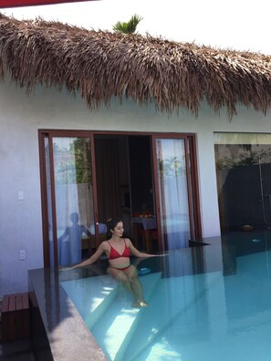 One Bedroom Private Villa | Minibar, in-room safe, desk, laptop workspace - Palm View Villa Hoi An (Da Nang)