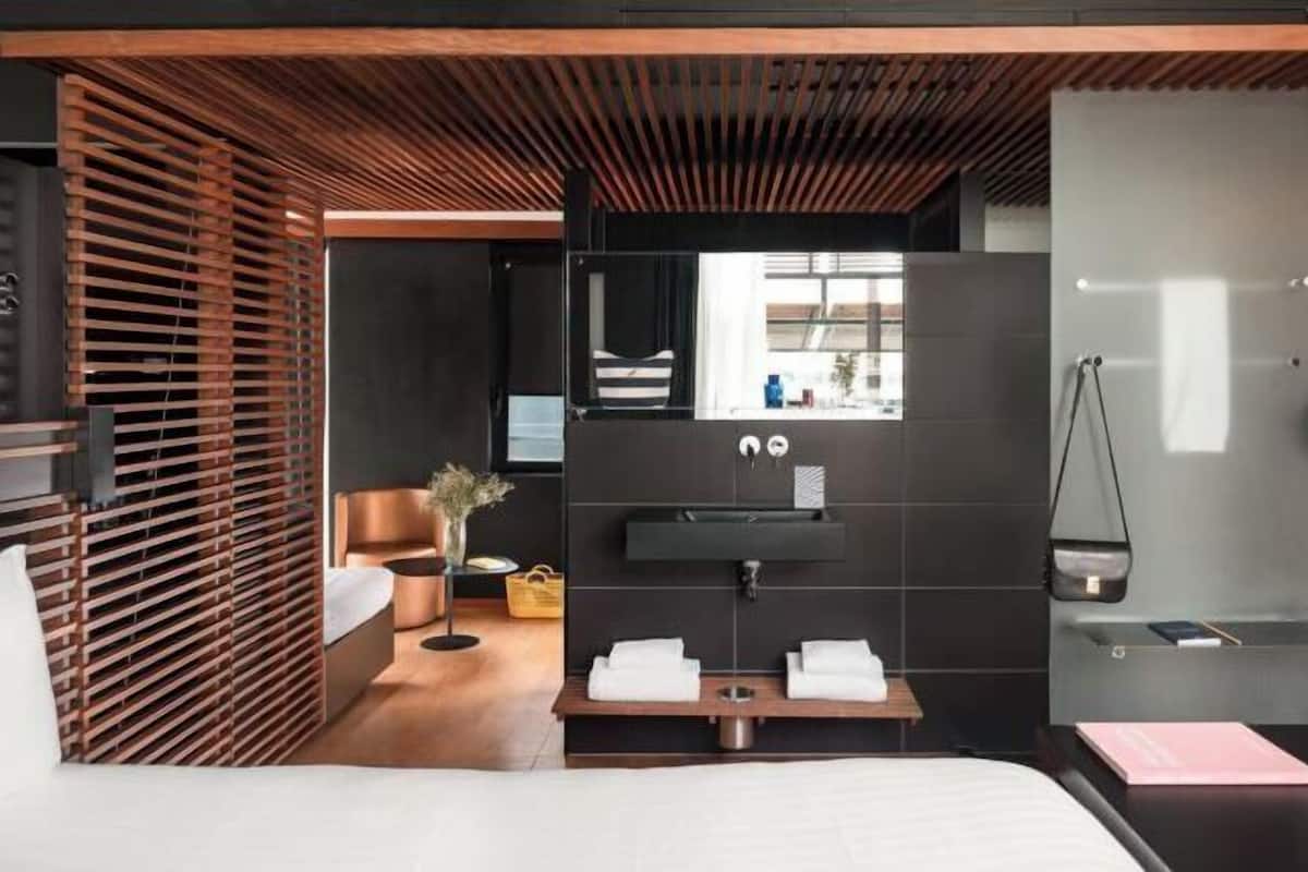 Biancheria da letto di alta qualità, minibar, una cassaforte in camera