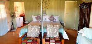 Cabana de luxe (Bokmakierie) | Decoració individual, mobiliari individual i wifi gratuïta