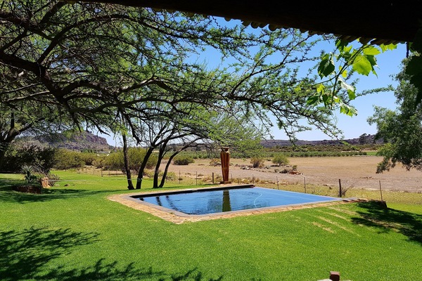 Cottage, Fireplace, Pool View (Waboomhuys) | Garden view