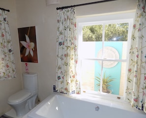Suite classique (Starlight Suite - double room) | Commodités de la salle de bain | Baignoire et douche séparées