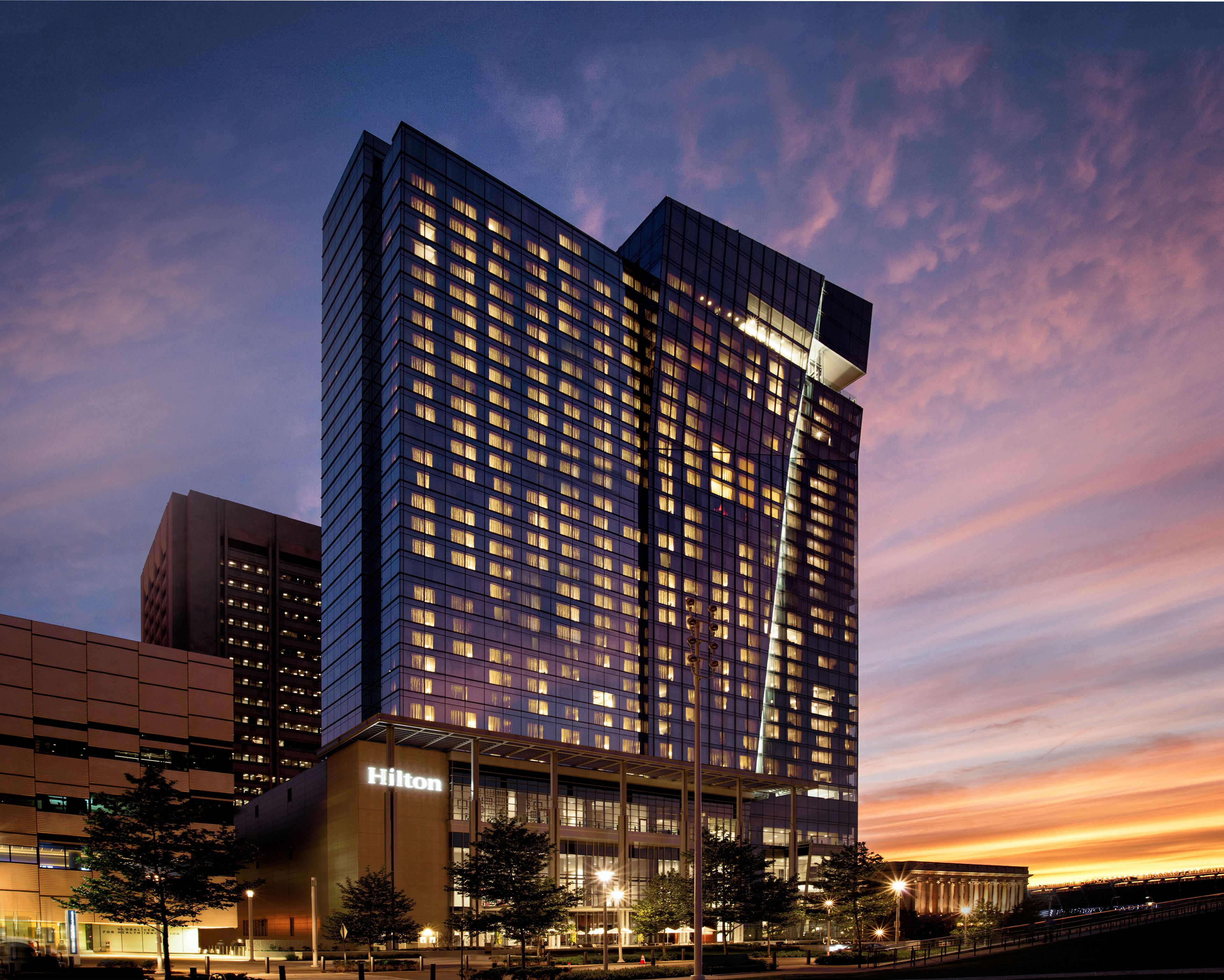 front of property – evening/night