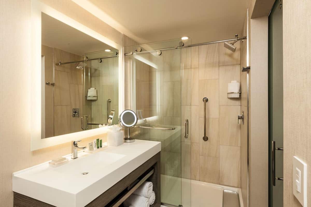 Regadera en el baño