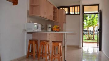 Apartment, 2 Bedrooms | Private kitchenette | Full-size fridge, microwave, stovetop, espresso maker