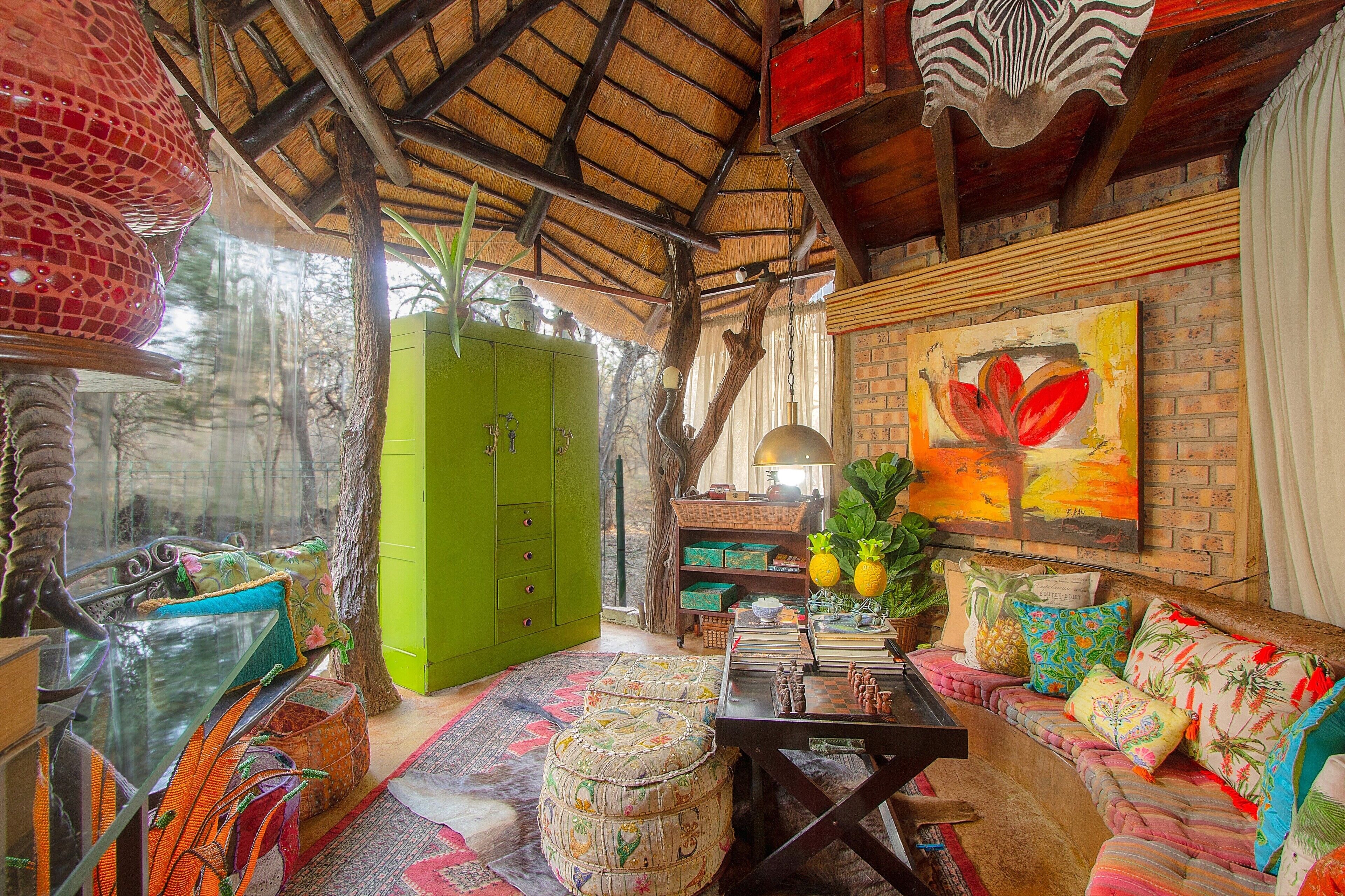 Sala de estar en el lobby