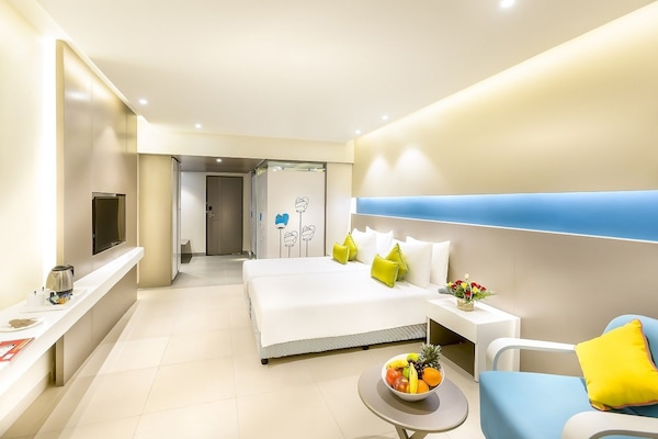 Chambre Deluxe Double ou avec lits jumeaux, 1 chambre | Minibar, bureau, chambres insonorisées, lits pliants/supplémentaires
