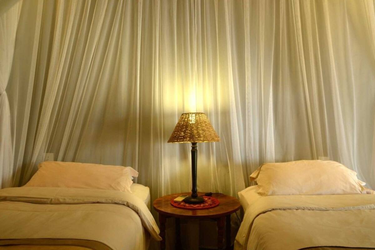 Chambre avec lits jumeaux | Wi-Fi gratuit