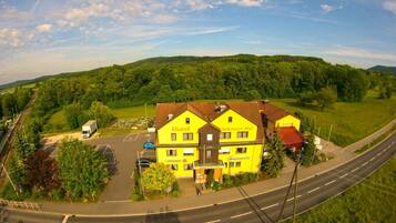 Fassade der Unterkunft