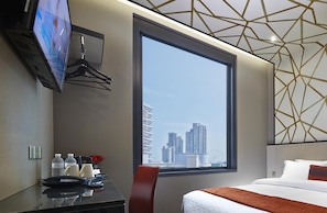 Superior Double Room, City View | View from room - Hotel Boss (Singapore)