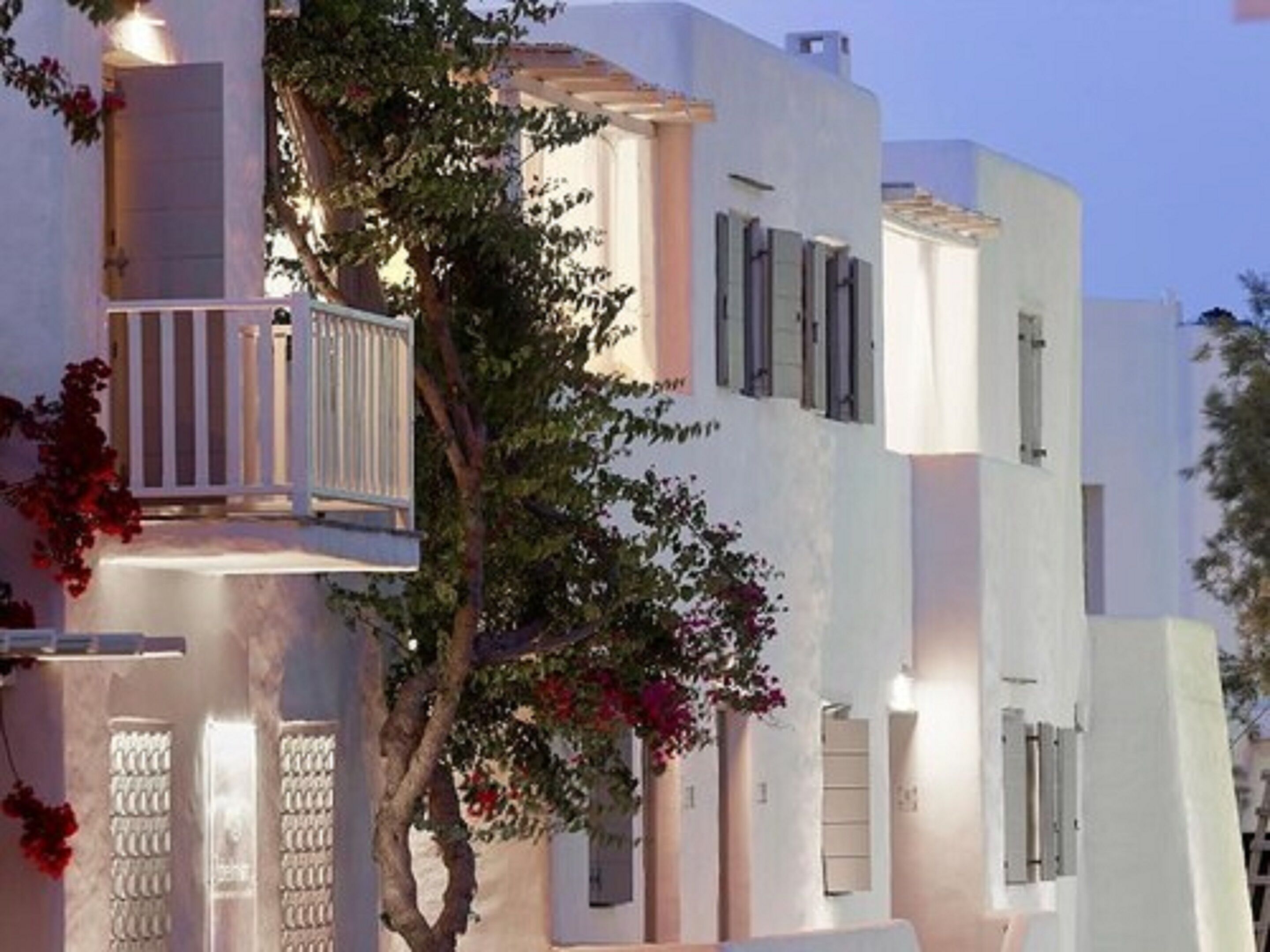 Majoituspaikan julkisivu