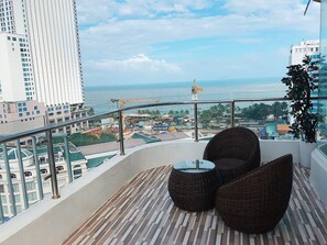 Suite, 1 Double Bed, Sea View | View from room - New Sun Hotel (Nha Trang)