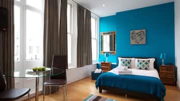 In-room safe, iron/ironing board, cots/infant beds, free WiFi