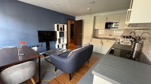 Apartment, 1 Bedroom | Living area