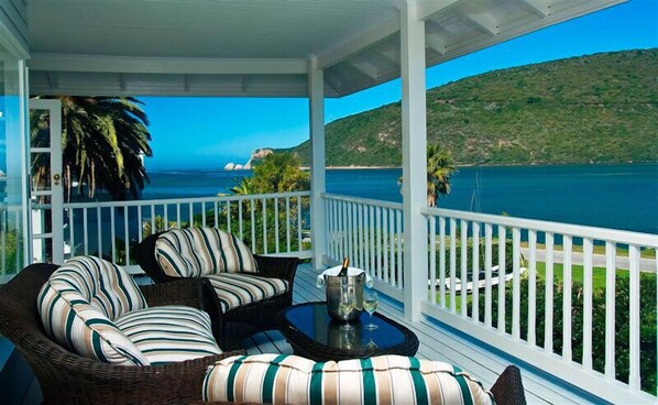 Luxury Suite, 1 Bedroom, Sea Facing | 7 bedrooms, premium bedding, in-room safe, individually decorated - The Knysna Belle (Knysna)