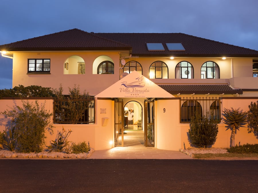 Front of property - evening/night