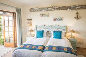 Twin Room with Bath and Shower | Premium bedding, in-room safe, individually decorated