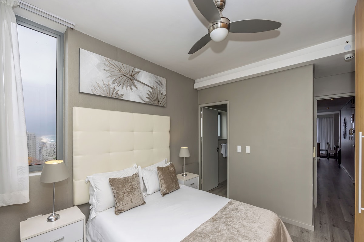 Standard Apartment | Premium bedding, in-room safe, laptop workspace, blackout drapes